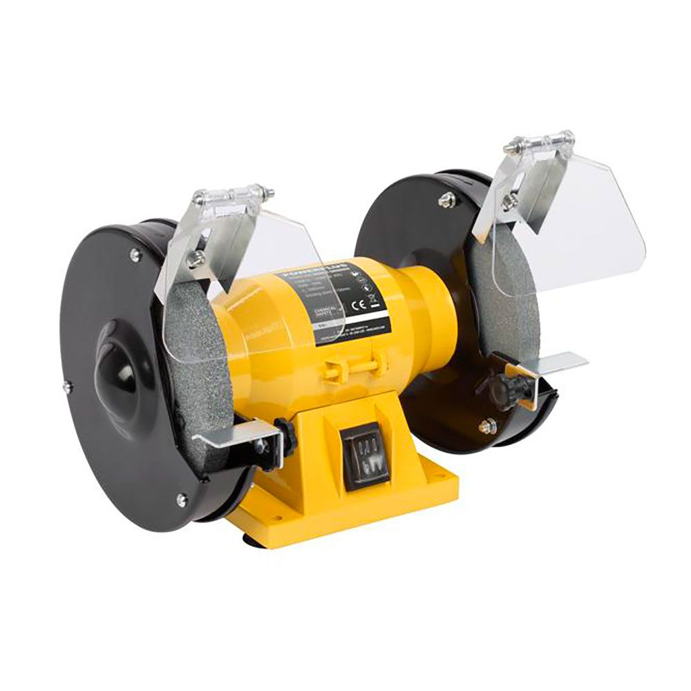 ESMERILADORA DE BANCO + 2 RUEDAS ABRASIVAS DE Ø150 mm, 150 W gallery 0