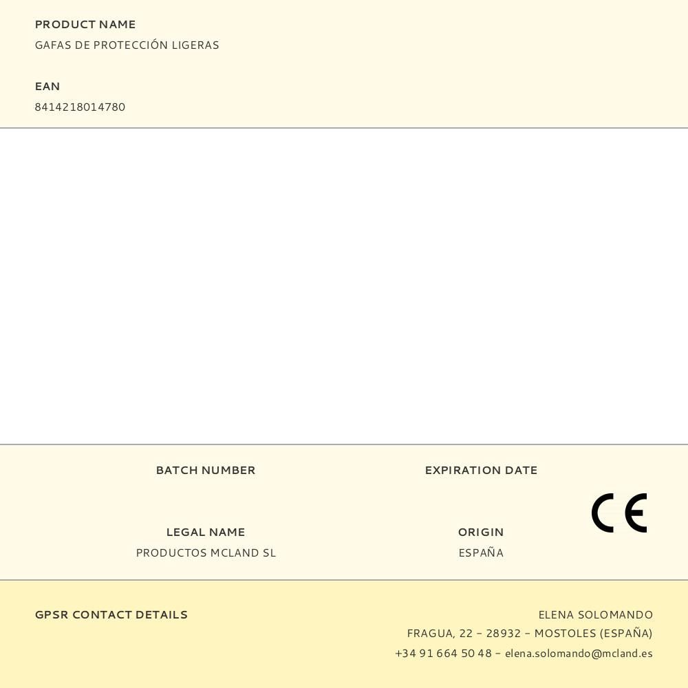 GAFAS DE PROTECCIÓN LIGERAS gallery 0