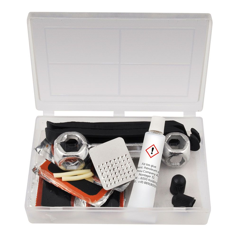 KIT REPARACIÓN PINCHAZOS CON HERRAMIENTA, 14 piezas gallery 0