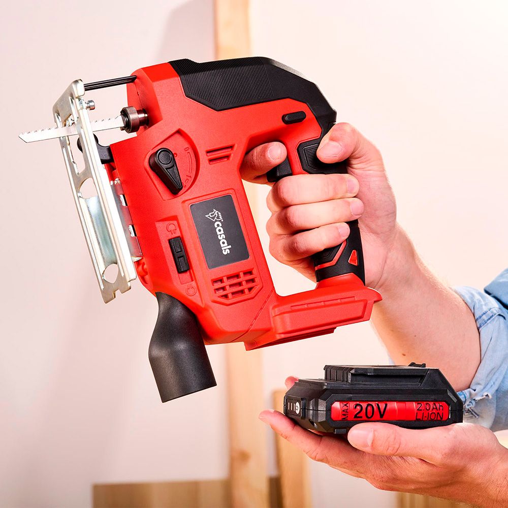 SIERRA DE CALAR INALÁMBRICA CJS2050 20 V INCLUYE BATERIA + CARGADOR gallery 1