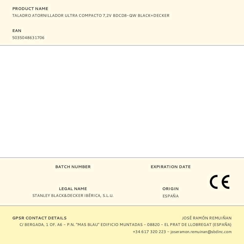 TALADRO ATORNILLADOR ULTRA COMPACTO 7,2V CON CARGADOR gallery 5