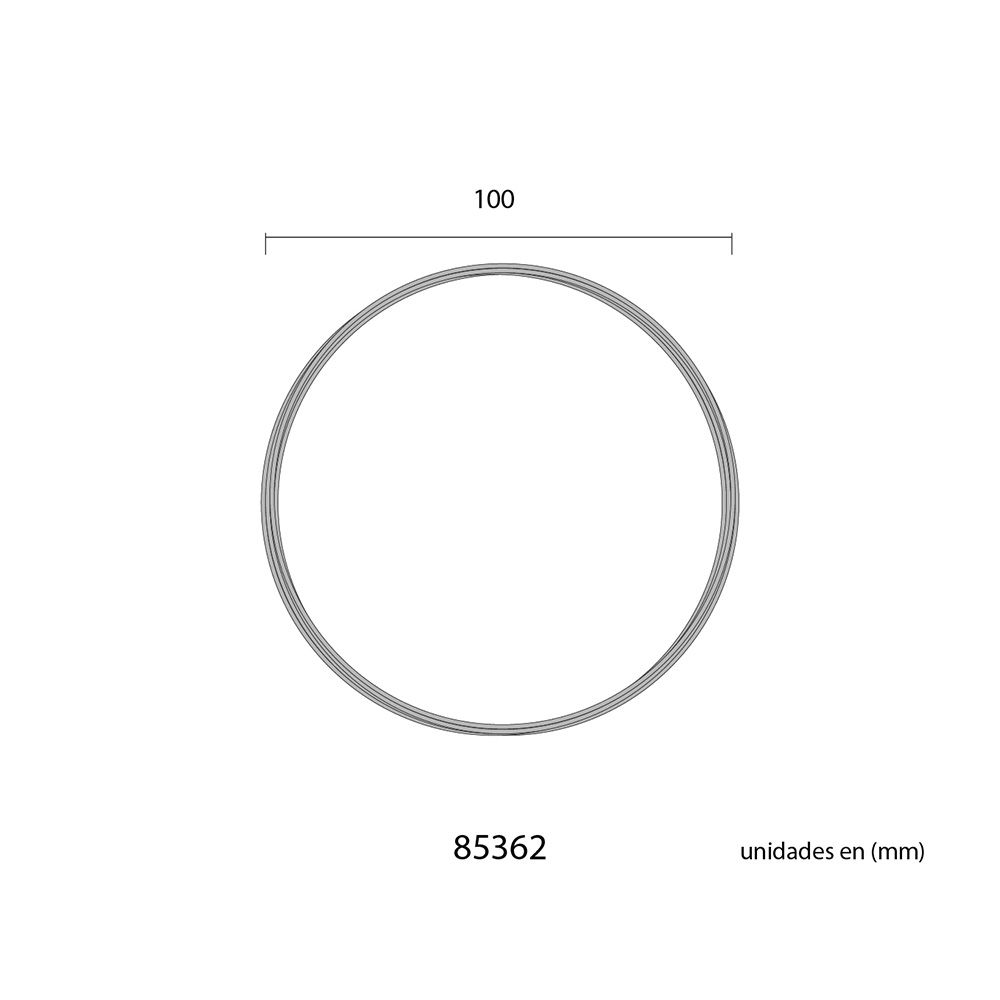 ALAMBRE ALUMINIO NEGRO, CALIBRE Ø1,5 mm x 5 m gallery 0