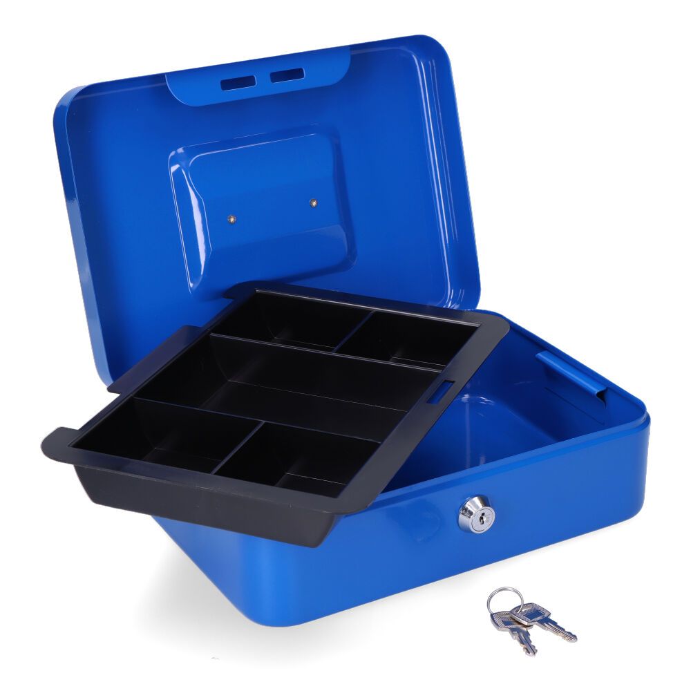 CAJA DE CAUDALES CFC09 250x180x90mm AZUL M13397 MICEL gallery 0