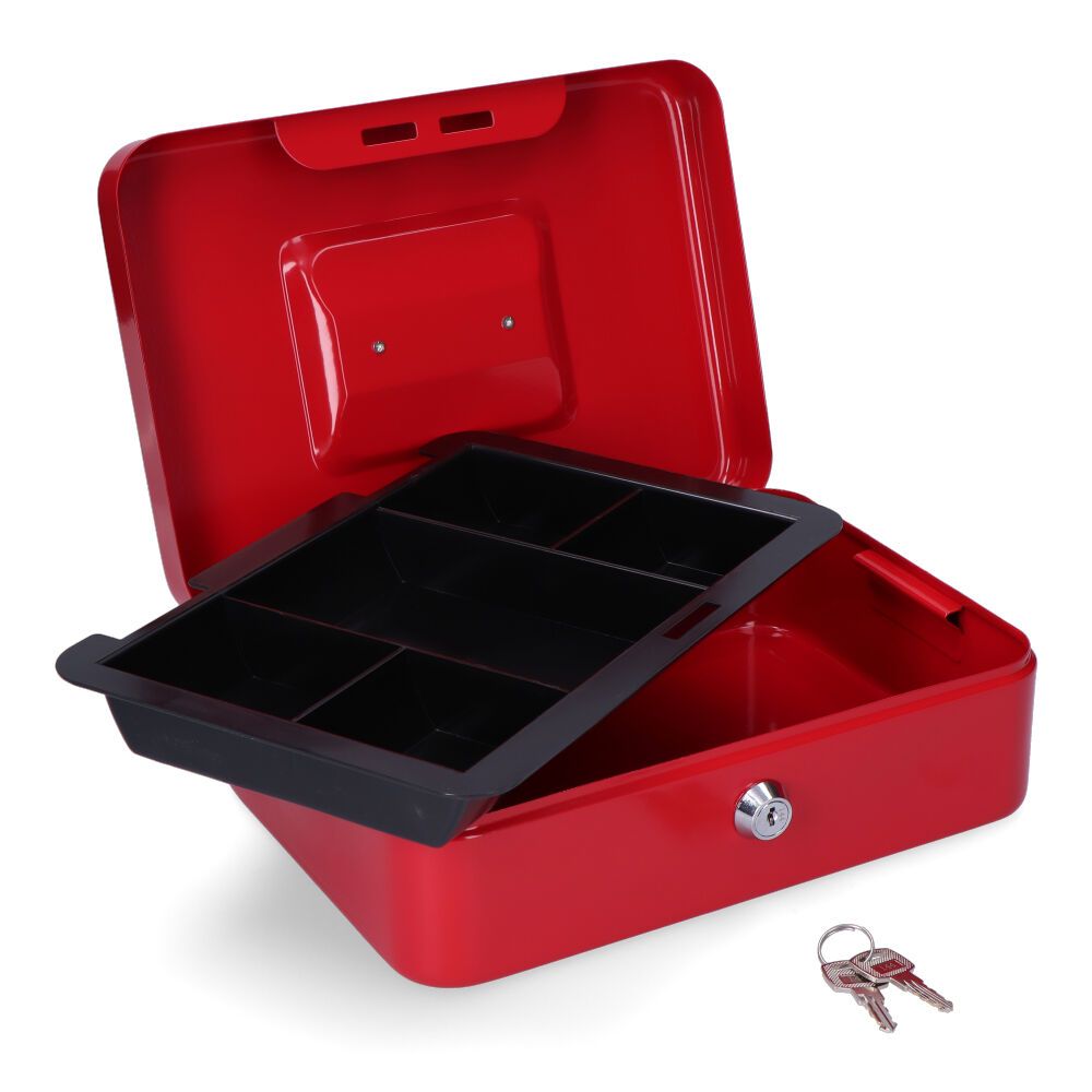 CAJA DE CAUDALES CFC09 250x180x90mm ROJO M13398 MICEL gallery 0