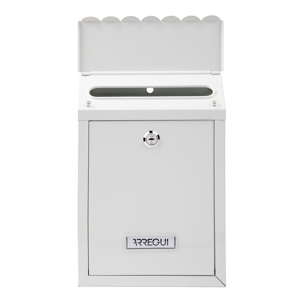 BUZÓN INDIVIDUAL EXTERIOR, PEQUEÑO, CIVIC, ACERO, BLANCO, 21,6 x 8 x 30 cm gallery 0