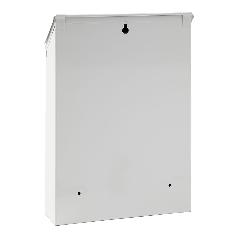 BUZÓN INDIVIDUAL EXTERIOR, PEQUEÑO, CIVIC, ACERO, BLANCO, 21,6 x 8 x 30 cm gallery 1