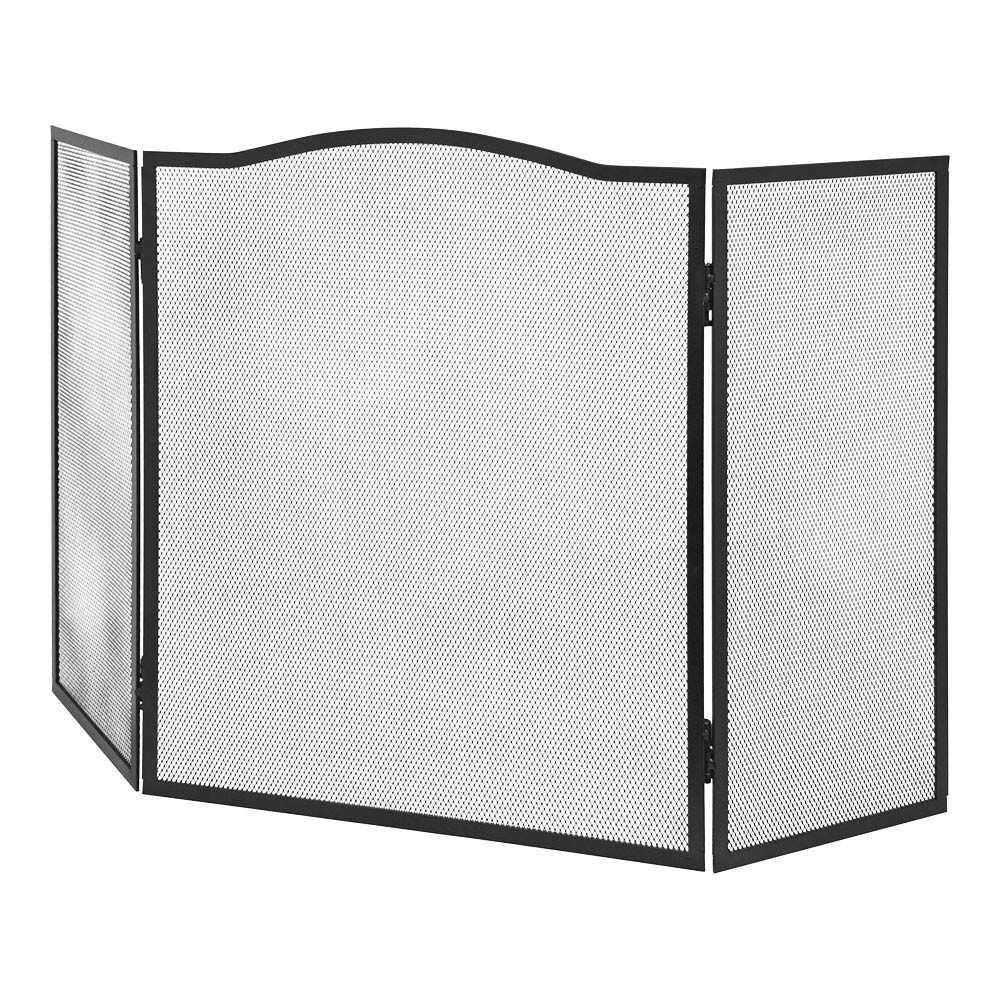 PANTALLA CHIMENEA PLEGABLE, COLOR NEGRO, 101 x 61 cm gallery 0