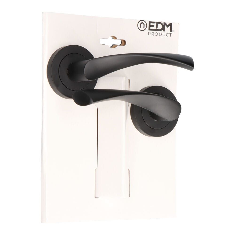 JUEGO ROSETA 707 NEGRO ø 65 x 120 mm gallery 0