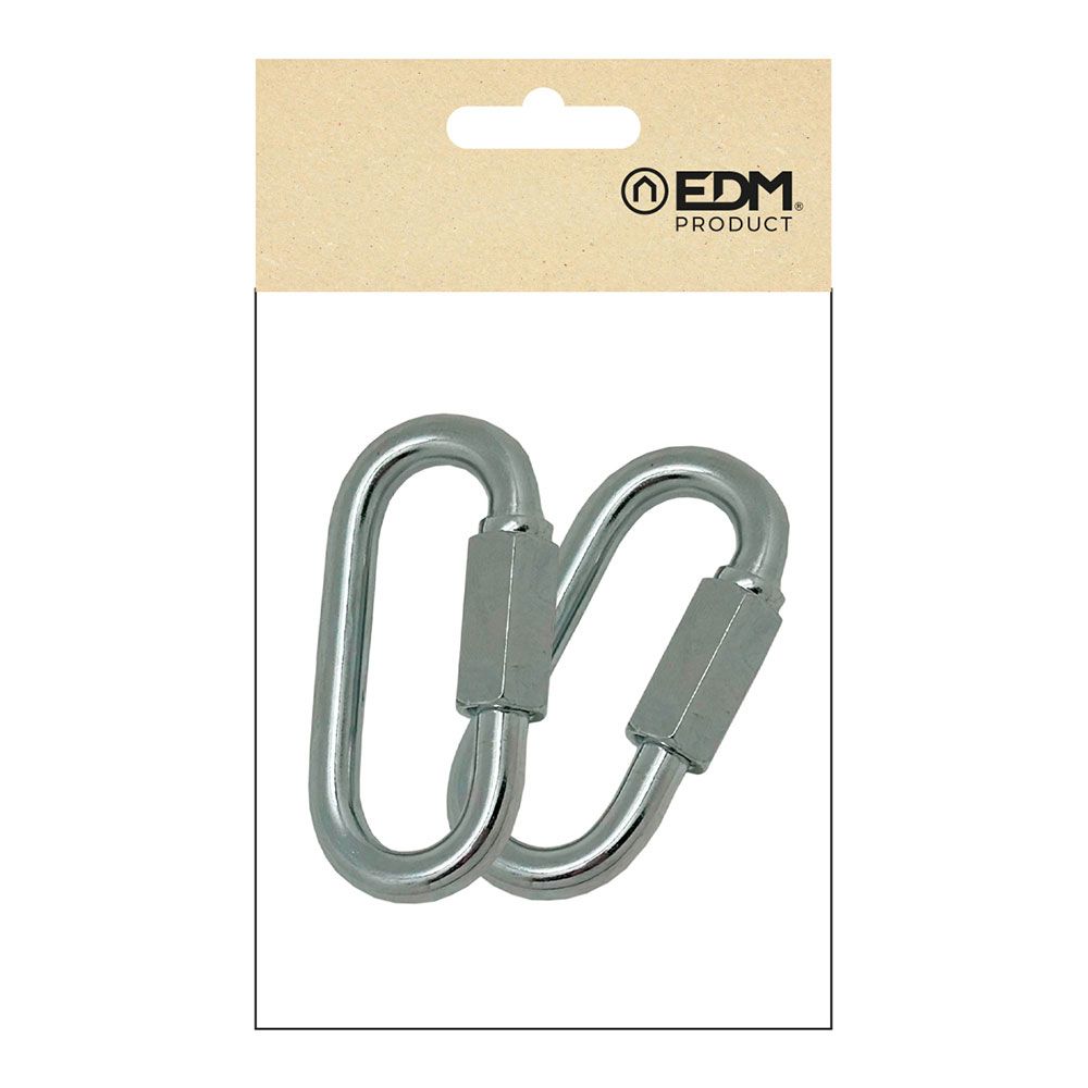 ESLABÓN RÁPIDO ESL01, ACERO GALVANIZADO, 4 mm. 2 unidades gallery 1