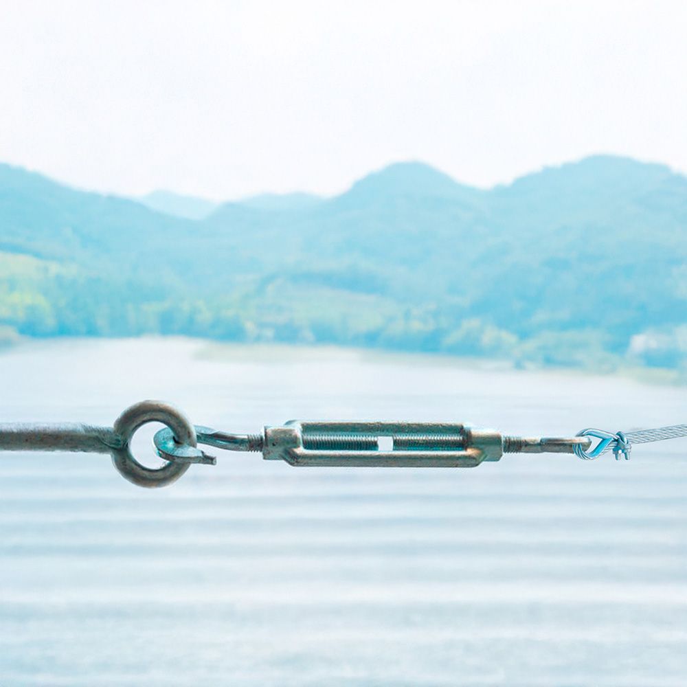 TENSOR GANCHO-ANILLA DIN-1480 TNS01, ACERO GALVANIZADO, M10 gallery 1