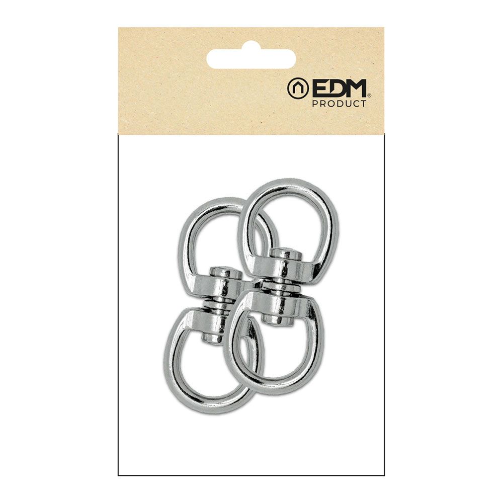 ANILLA GIRATORIA AP12, ACERO NÍQUELADO, 16 mm, 5/8". 2 unidades gallery 1