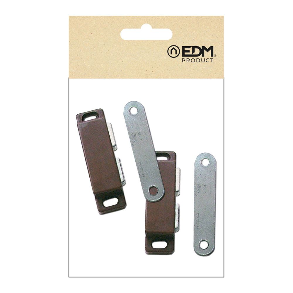 CIERRE MAGNÉTICO IM02, MARRÓN, 56 x 18 mm, 2 unidades gallery 0