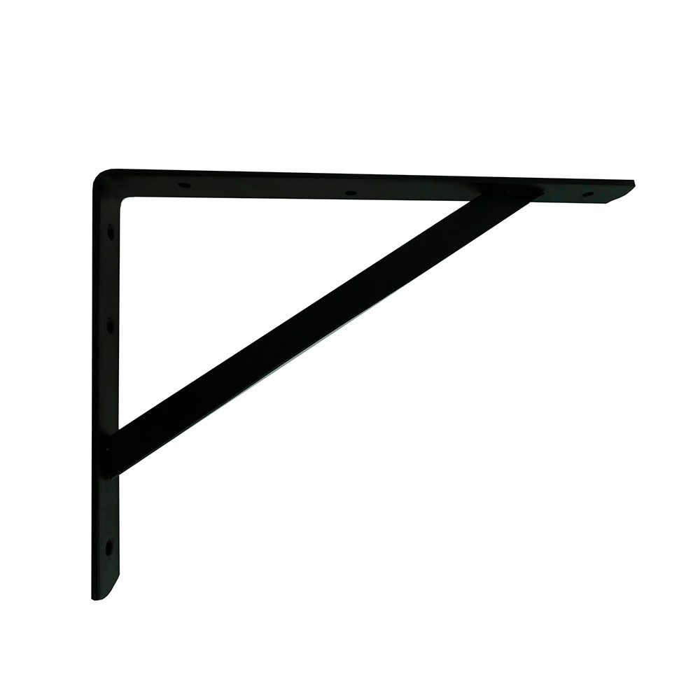 ESCUADRA REFORZADA PLM04 NEGRO 500 x 350 mm