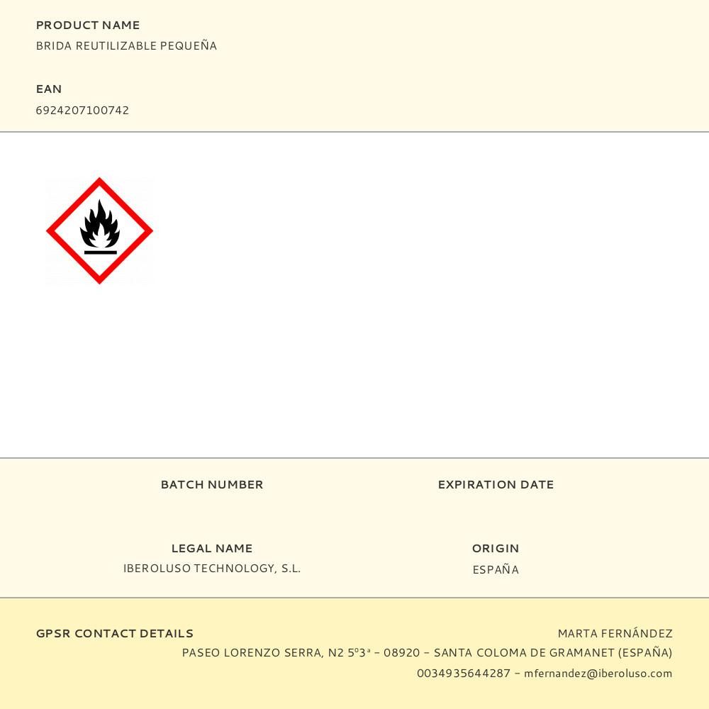 BRIDA REUTILIZABLE PEQUEÑA gallery 2