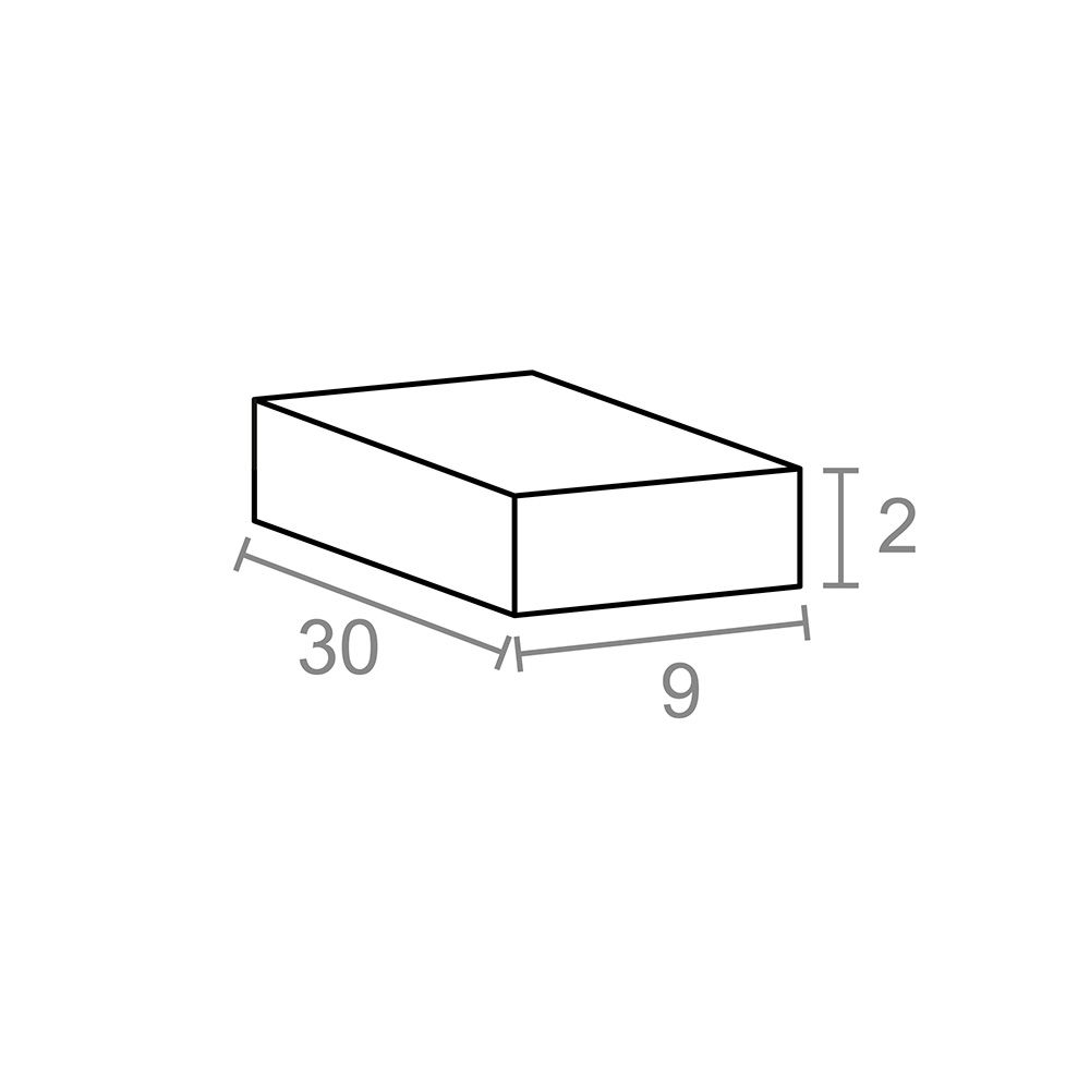 IMÁN NEODIMIO BLOQUE IM30 NÍQUEL 30 x 9 x 2 mm gallery 0