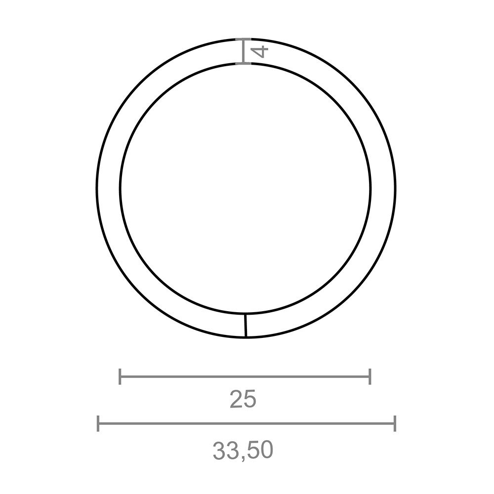 ANILLA SOLDADA AP14, 4 x 25 mm, ZINCADA, BLISTER 4 uds gallery 0