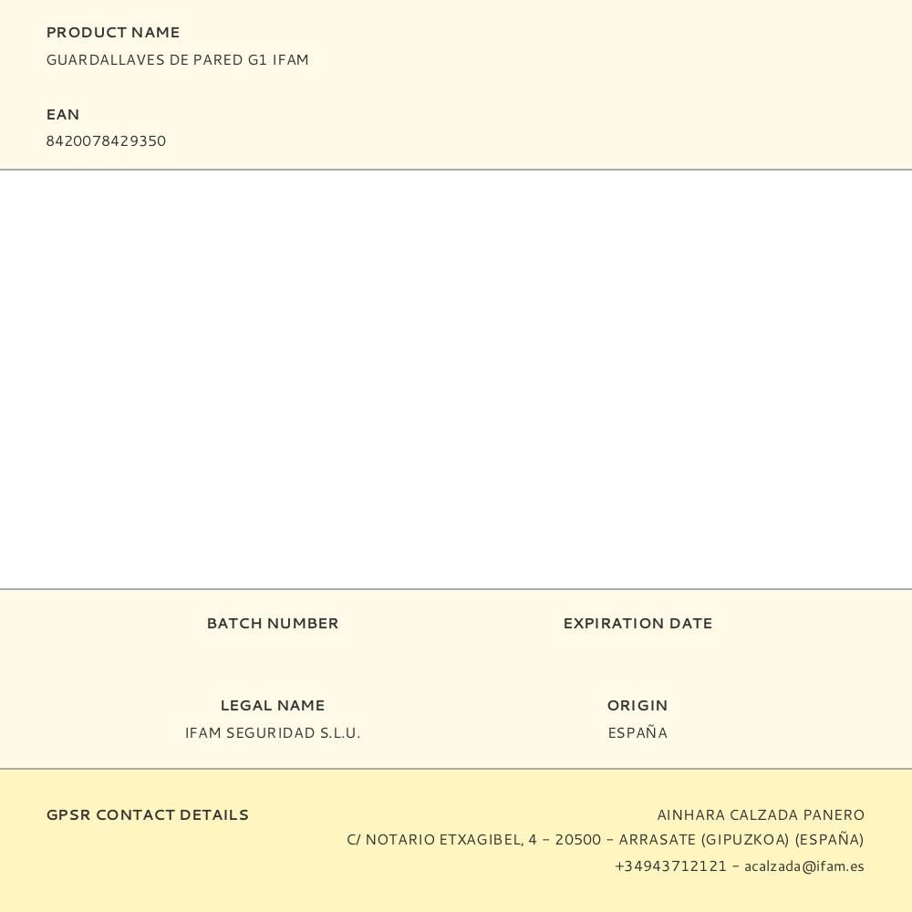 GUARDALLAVES DE PARED G1 gallery 5