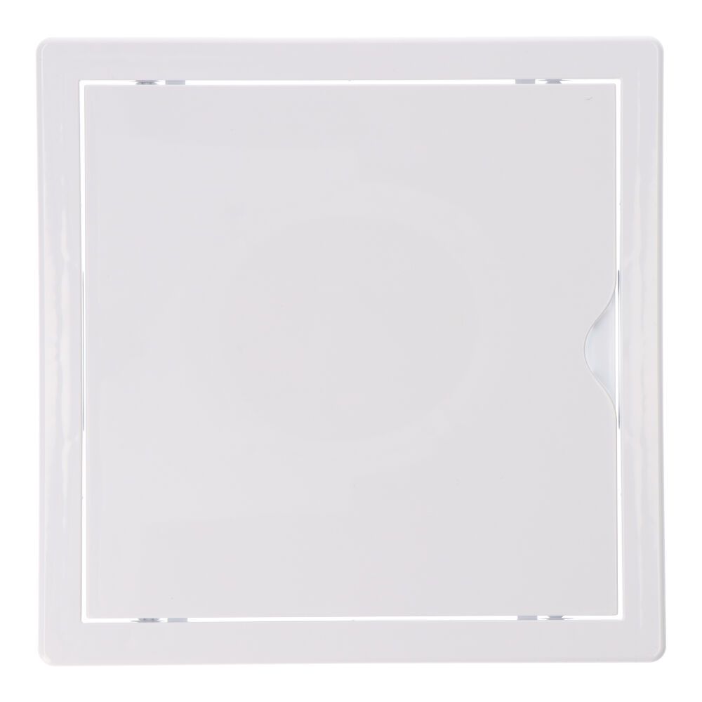 TAPA DE REGISTRO CUADRADA EMPOTRABLE ABS 20x20cm BLANCA