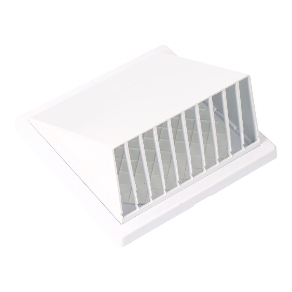 REJILLA VENTILACIÓN CON CAMPANA ABS Ø 125mm BLANCA