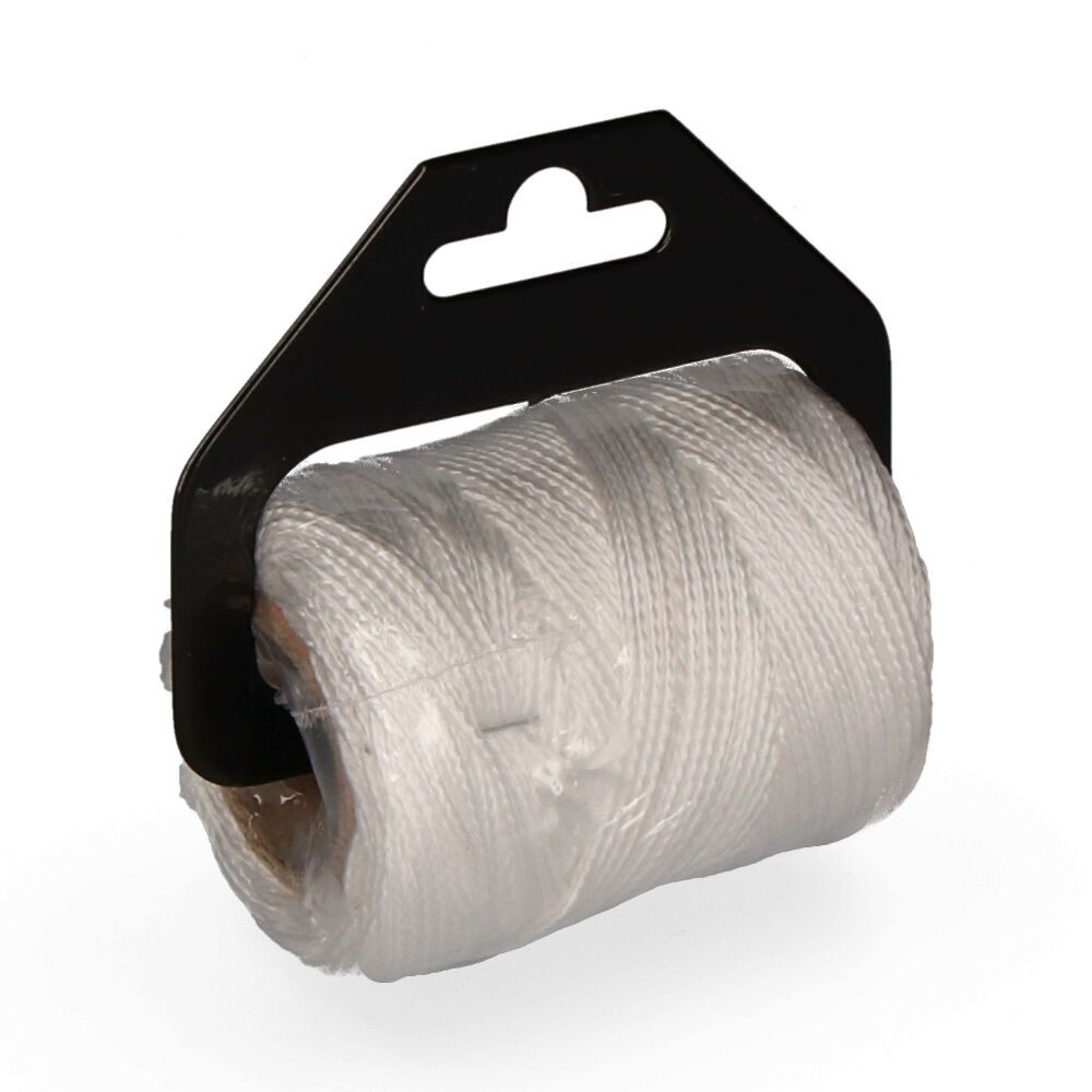 CORDÓN TRENZADO POLIPROPILENO 8842 BLANCO, CALIBRE 1,7 mm x 100 m gallery 0