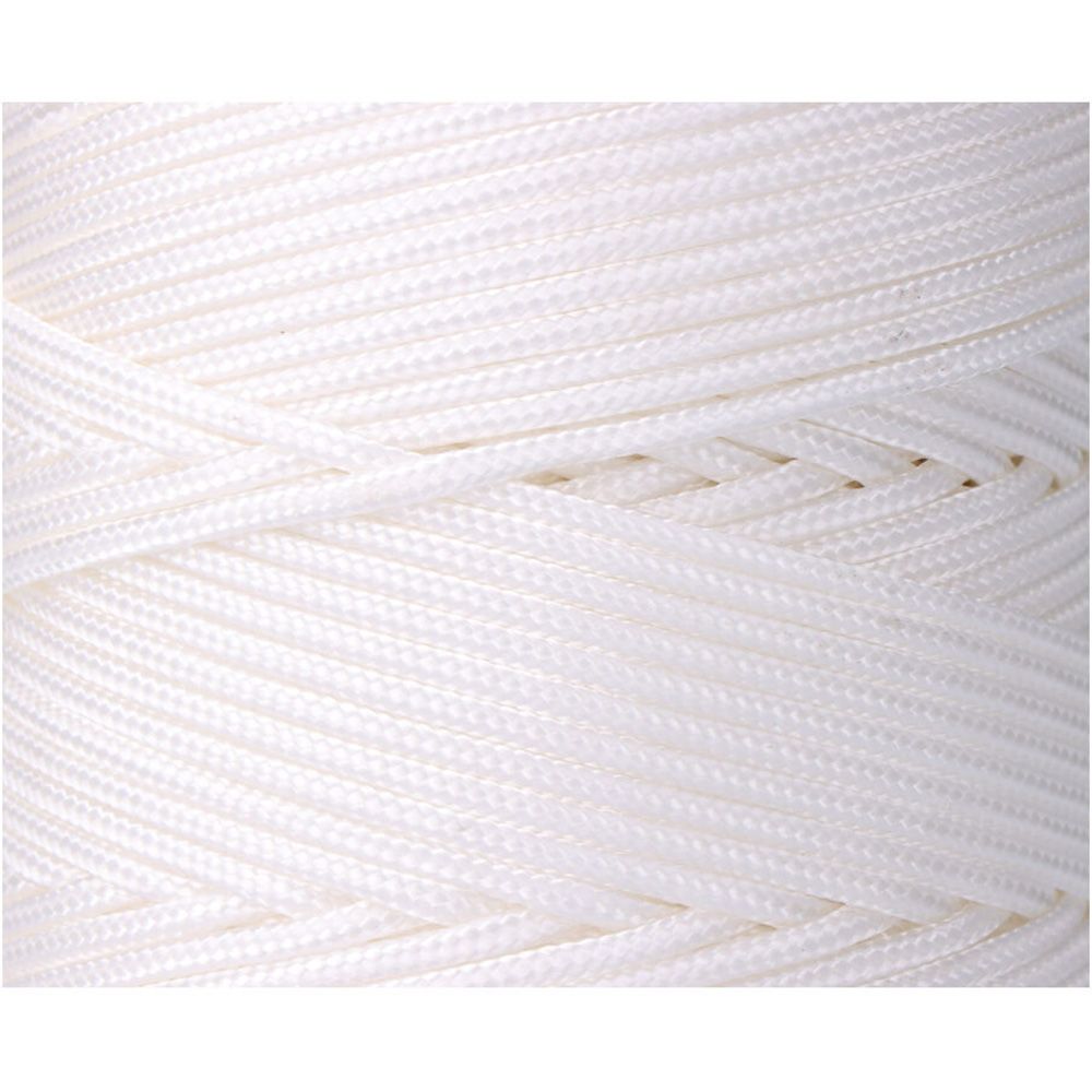 CORDÓN TRENZADO POLIPROPILENO RIEL BLANCO, CALIBRE 3 mm x 200 m gallery 0