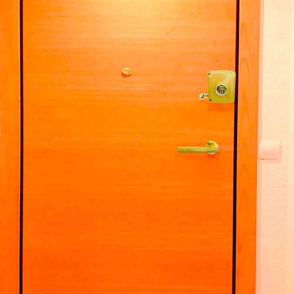 CERRADURA SOBREPONER CRS02 IZDA 40 x 80 mm PINTADO ORO gallery 1