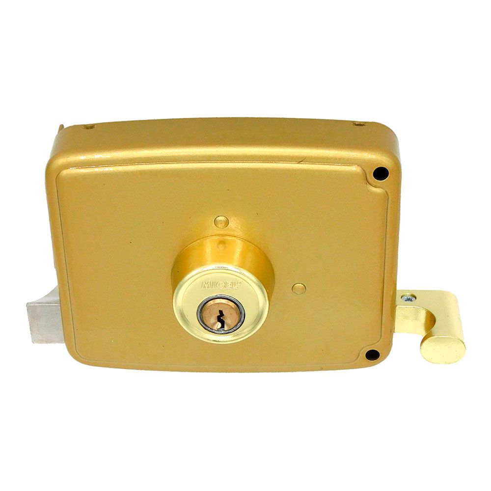 CERRADURA SOBREPONER CRS02 DERECHA 60 x 120 mm PINTADO ORO gallery 1