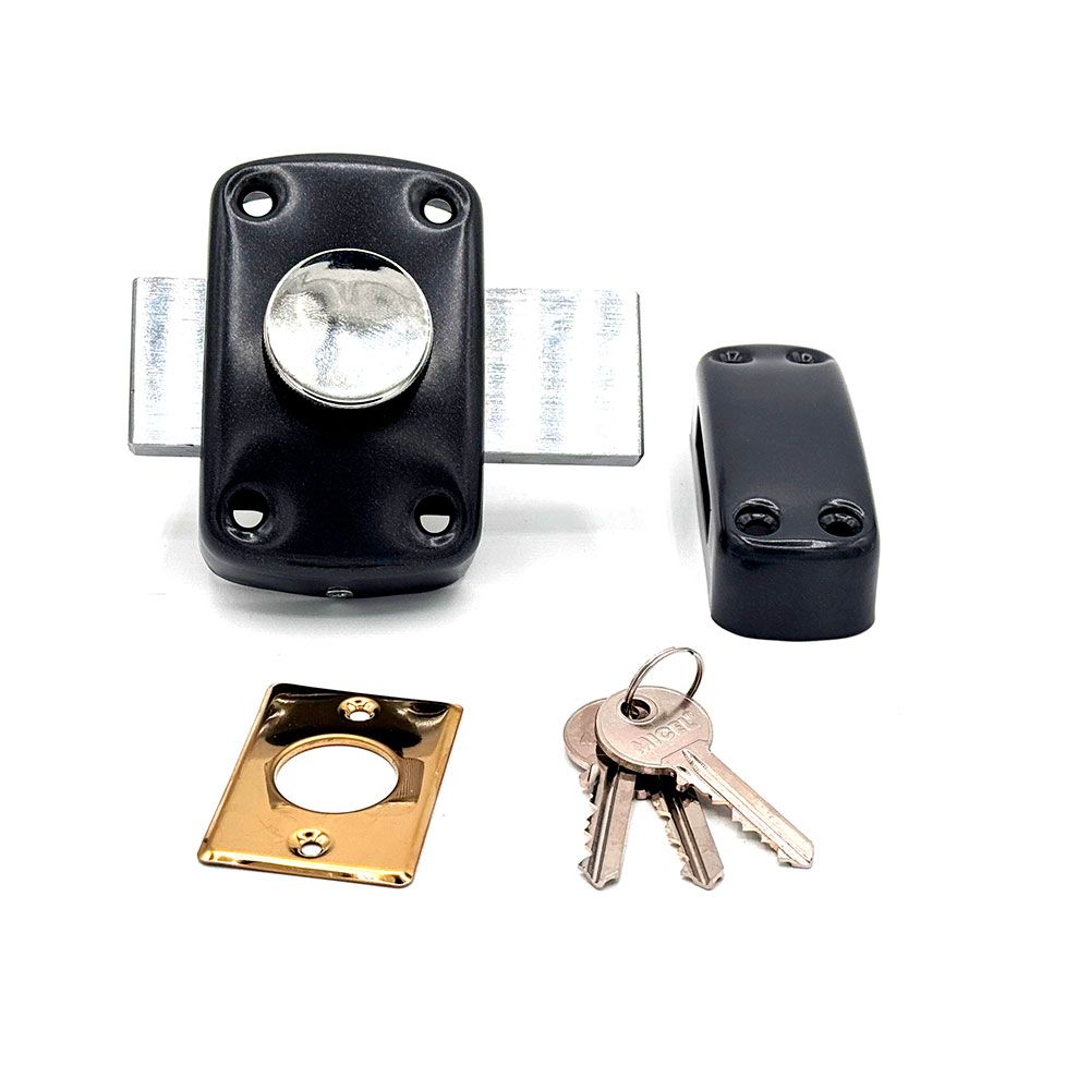 CERROJO SOBREPONER RULETA CRR15 PINTADO GRIS gallery 0