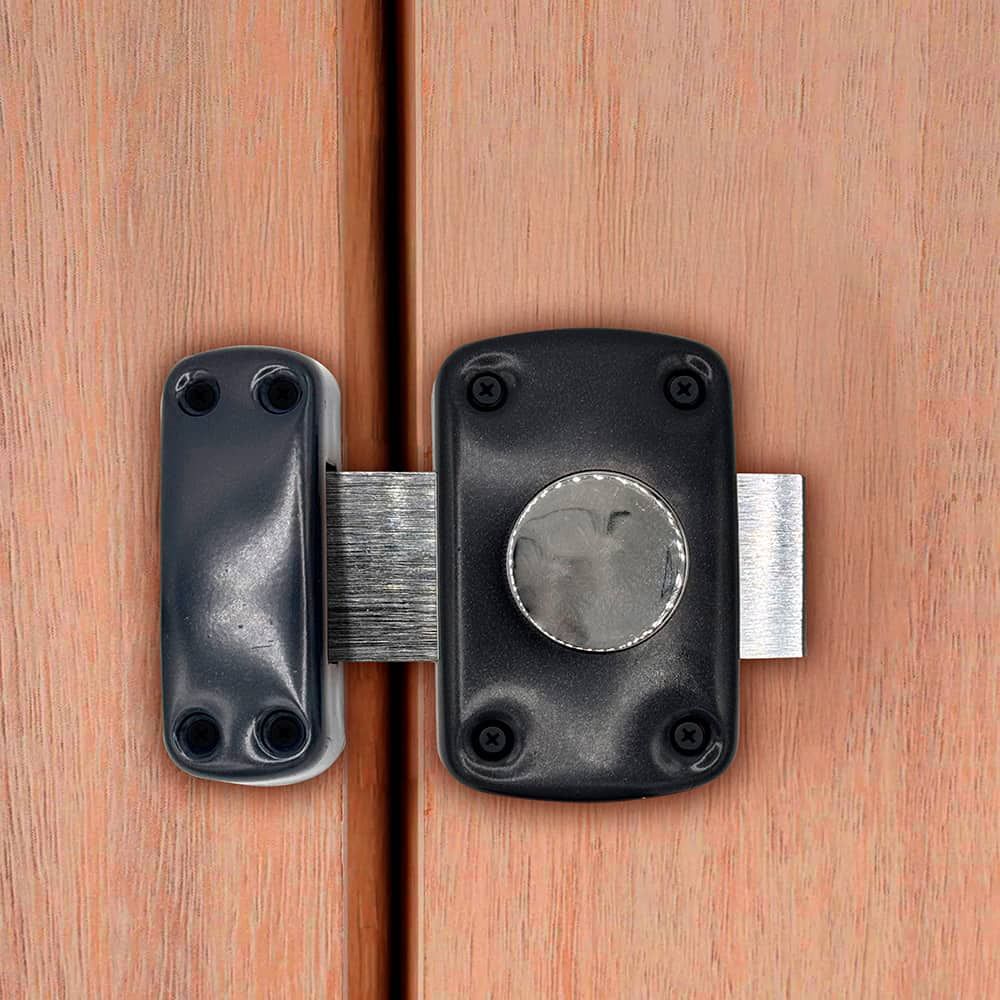 CERROJO SOBREPONER RULETA CRR15 PINTADO GRIS gallery 1