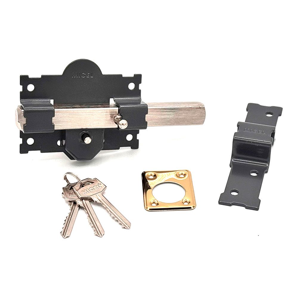 CERROJO SOBREPONER CRR06 105B/70 mm PINTADO GRIS gallery 0