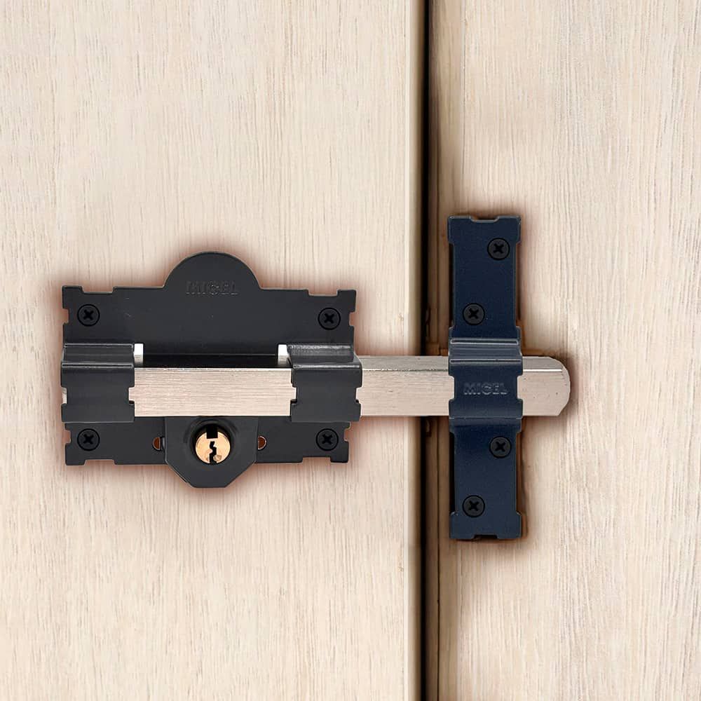 CERROJO SOBREPONER CRR07 105L/50 mm, PINTADO GRIS, LLAVES IGUALES AMAESTRADAS gallery 1