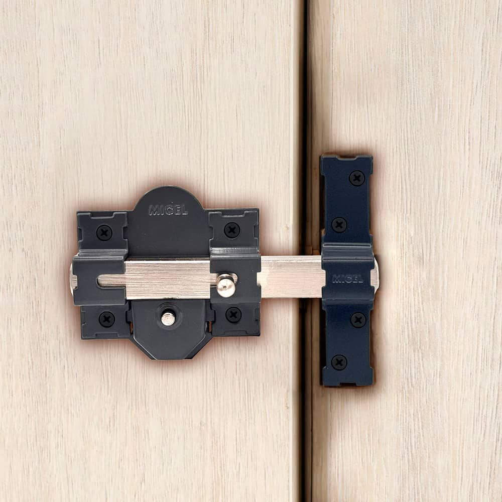 CERROJO SOBREPONER CRR08 86B/70 mm PINTADO GRIS gallery 1