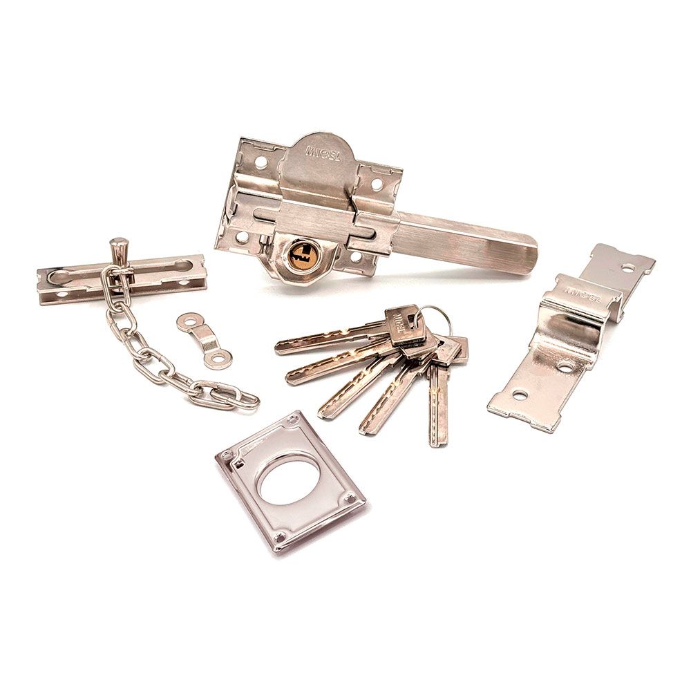 CERROJO SOBREPONER CRR11 86L/50 mm NÍQUEL gallery 0