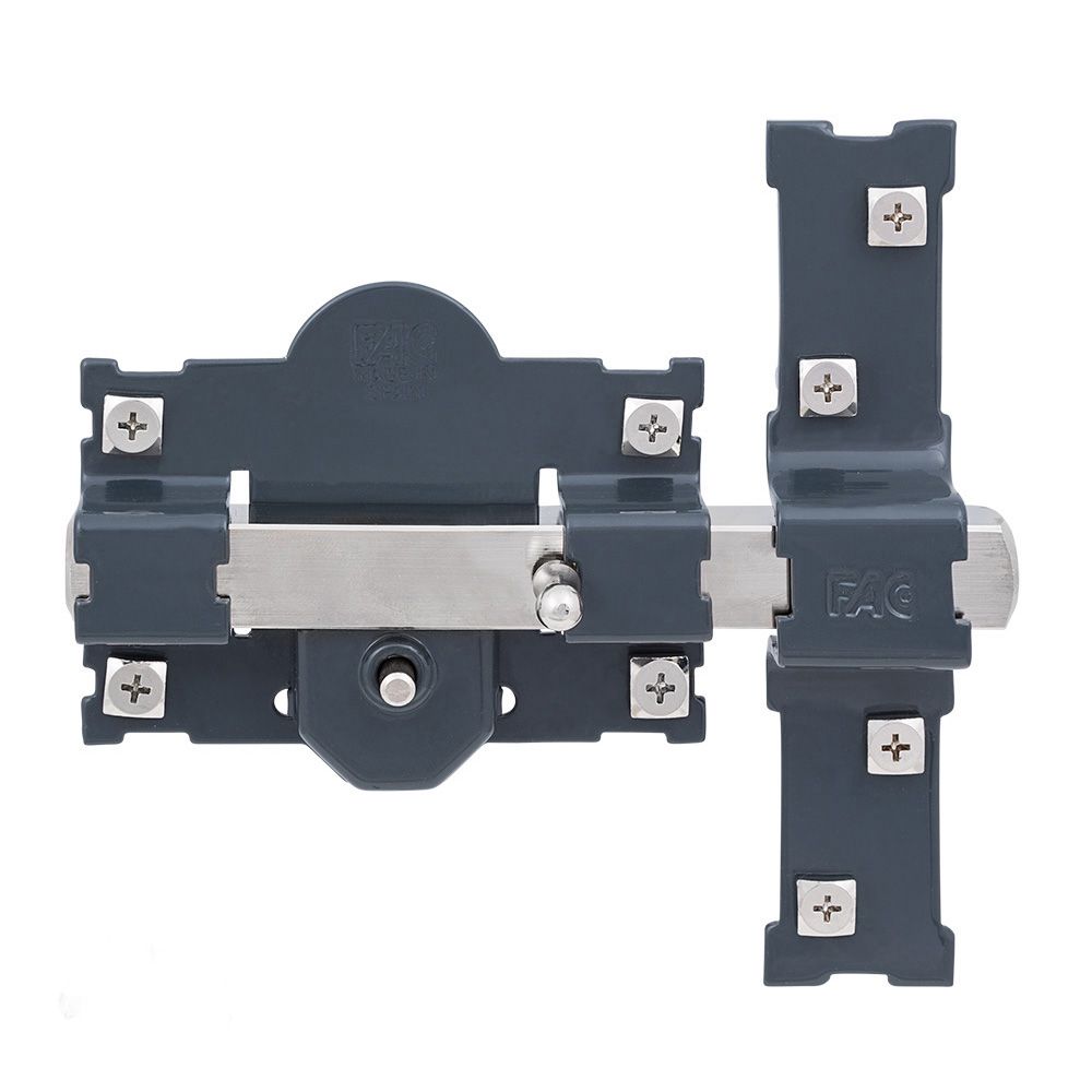 CERROJO 101-R/105 B-70mm. CON BOTÓN,PINTADO F01559 FAC