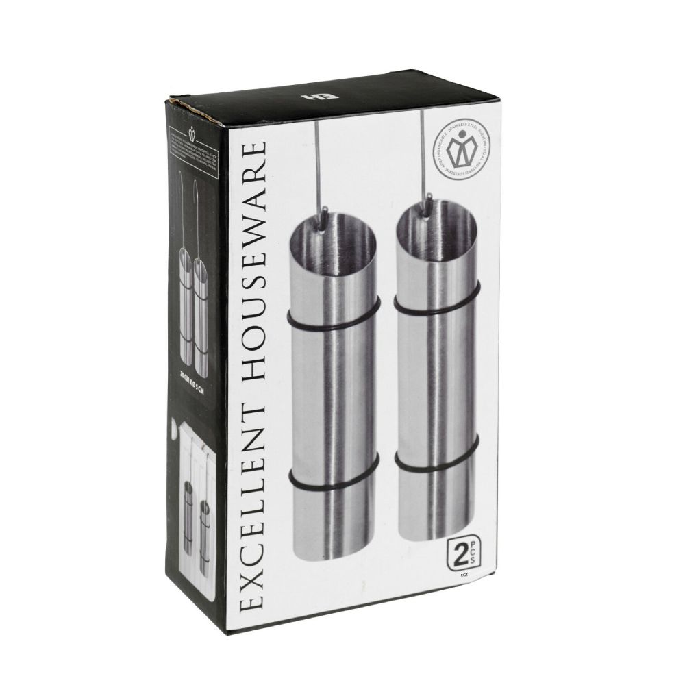 CONJUNTO DE 2 HUMIDIFICADORES INOXIDABLES gallery 0