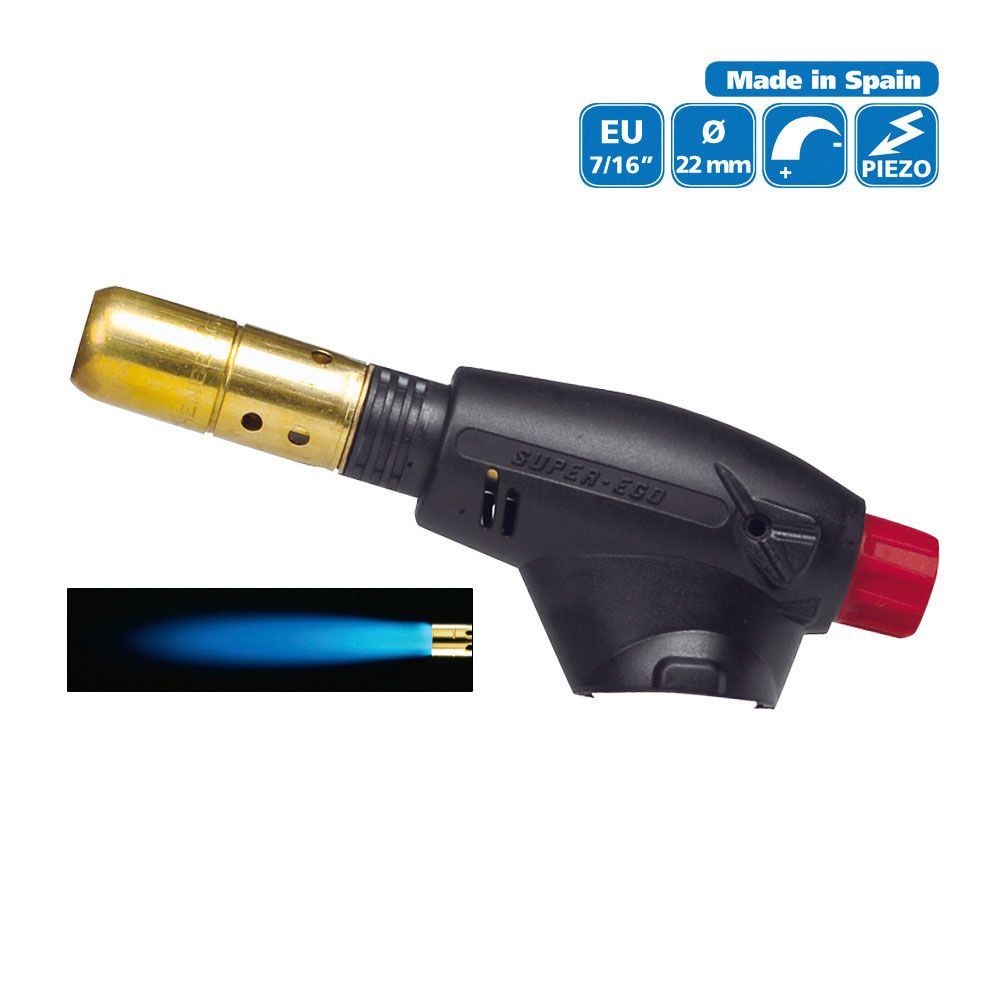 PACK SOPLETE SEGOFIRE PIEZO + 3 BOTELLAS. MULTIGAS 300 600ml SUPER EGO gallery 0