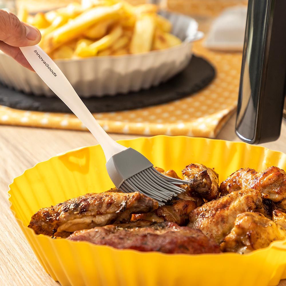 CESTAS DE SILICONA CON PINCEL PARA FREIDORAS DE AIRE gallery 4