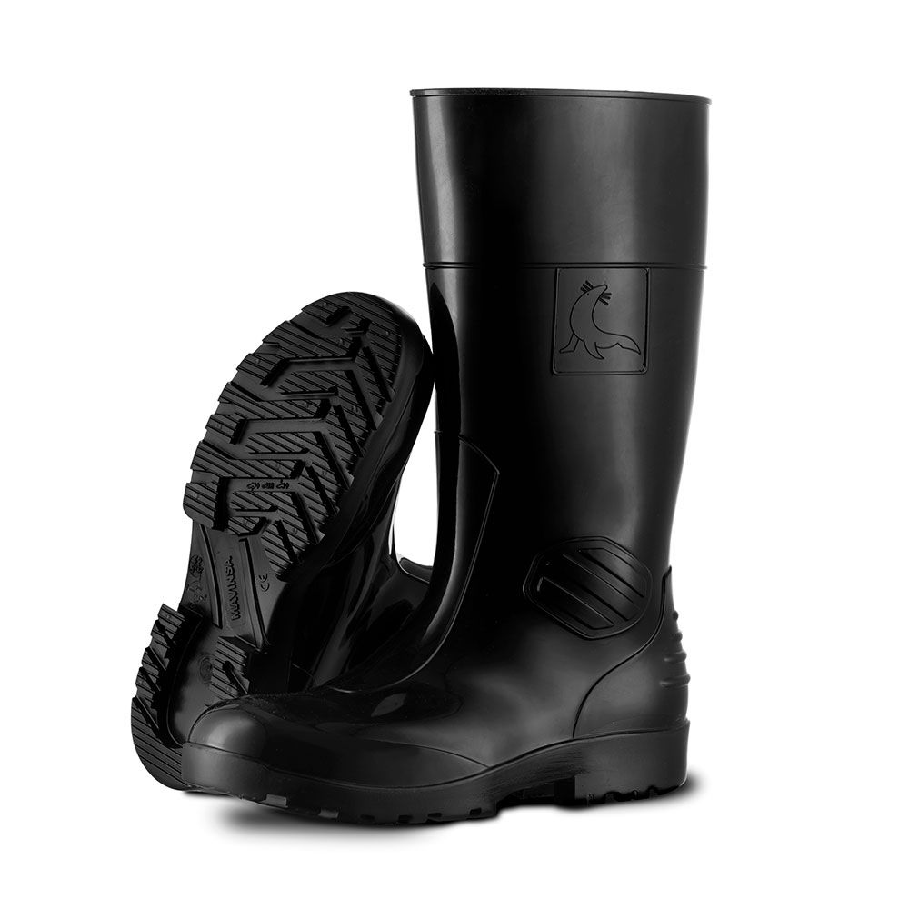 BOTA NEGRA DE SEGURIDAD CARBÓN S5 SRC, TALLA 45