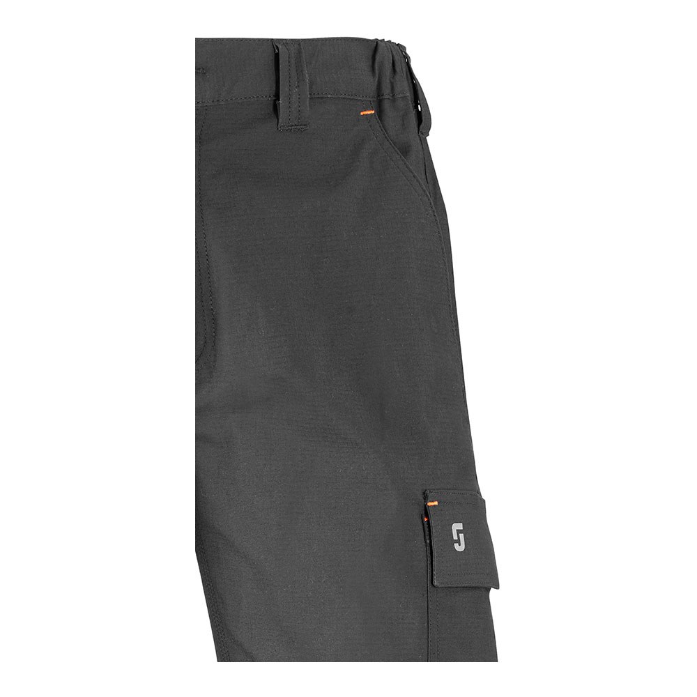 PANTALÓN MULTIBOLSILLO ELÁSTICO ROAD GRIS, TALLA XL gallery 1