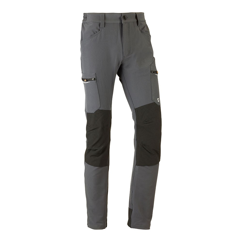 PANTALÓN MULTIBOLSILLO ELÁSTICO DYNAMIC GRIS, TALLA M