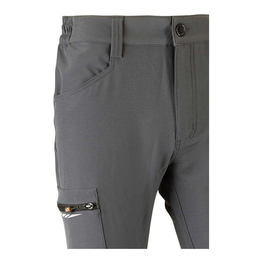 PANTALÓN MULTIBOLSILLO ELÁSTICO DYNAMIC GRIS, TALLA 3XL gallery 1