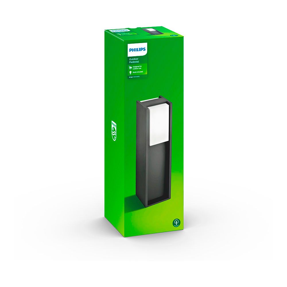 BALIZA LED E27 MODELO BRIDGE 12,1 x 12,1 x 40,2 cm gallery 1