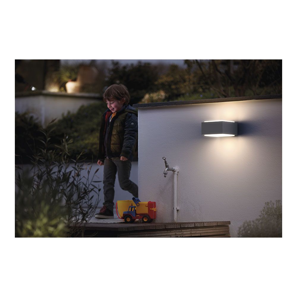 APLIQUE LED E27 MODELO HEDGEHOG GRIS 18,2 x 16 x 9,1 cm gallery 0