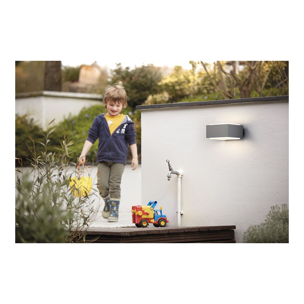 APLIQUE LED E27 MODELO HEDGEHOG GRIS 18,2 x 16 x 9,1 cm gallery 2