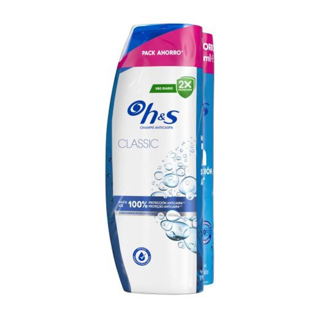PACK AHORRO CHAMPÚ H&S CLÁSICO 2 x 330 ml