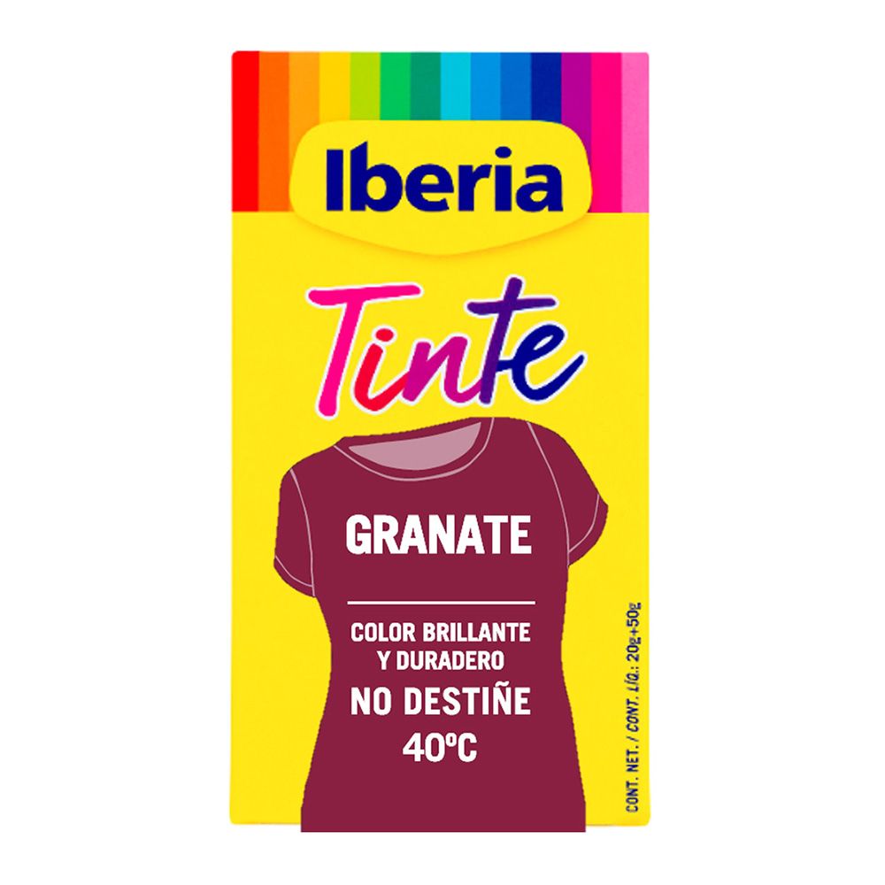 TINTE GRANATE 40ºC