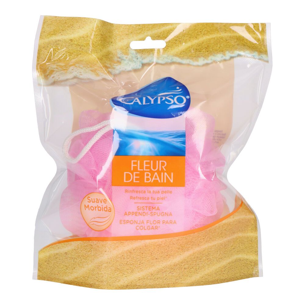 ESPONJA MALLA FLOR (FLEUR BAIN) COLORES SURTIDOS gallery 0