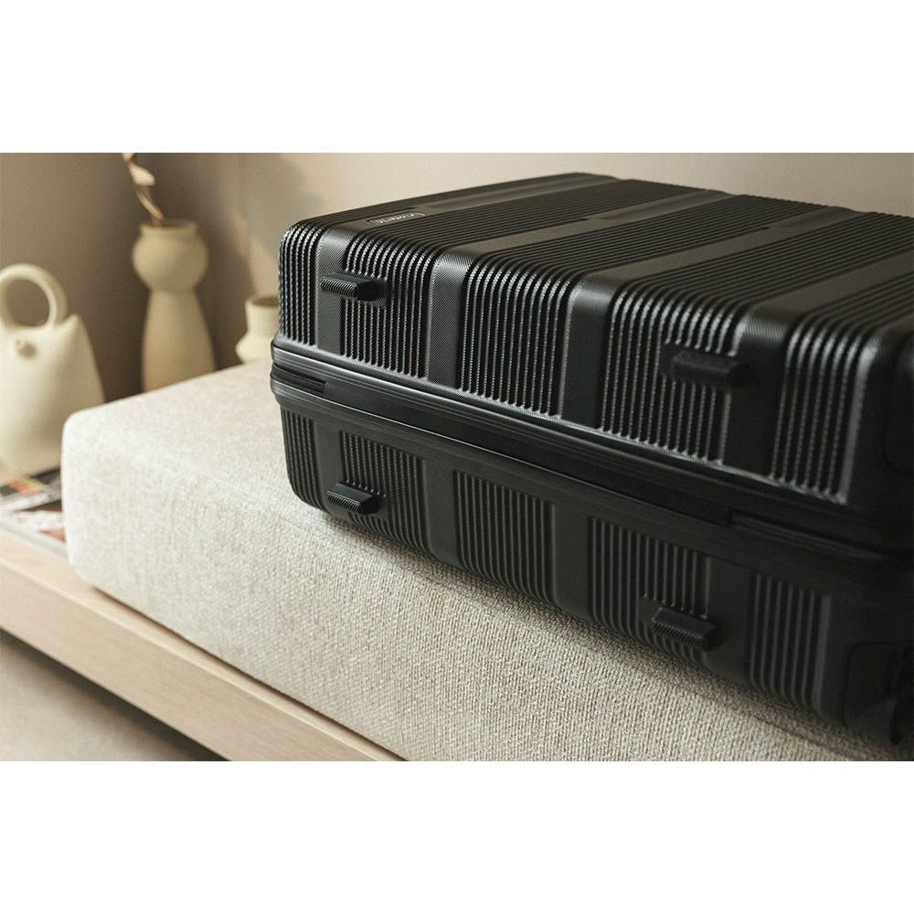 SET DE MALETAS 3 PIEZAS NEGRO, 12", 20" y 24 gallery 1