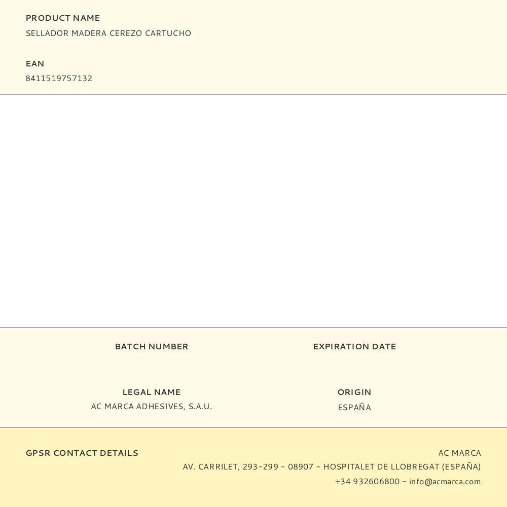 SELLADOR ACRÍLICO MADERA CEREZO 300 ml gallery 0