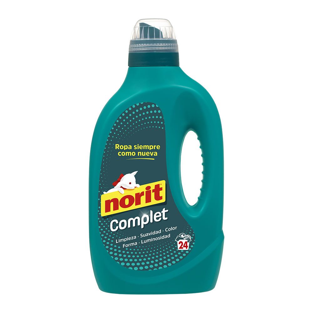 DETERGENTE COMPLET 24+12 LAVADOS, 1200 + 600 ml